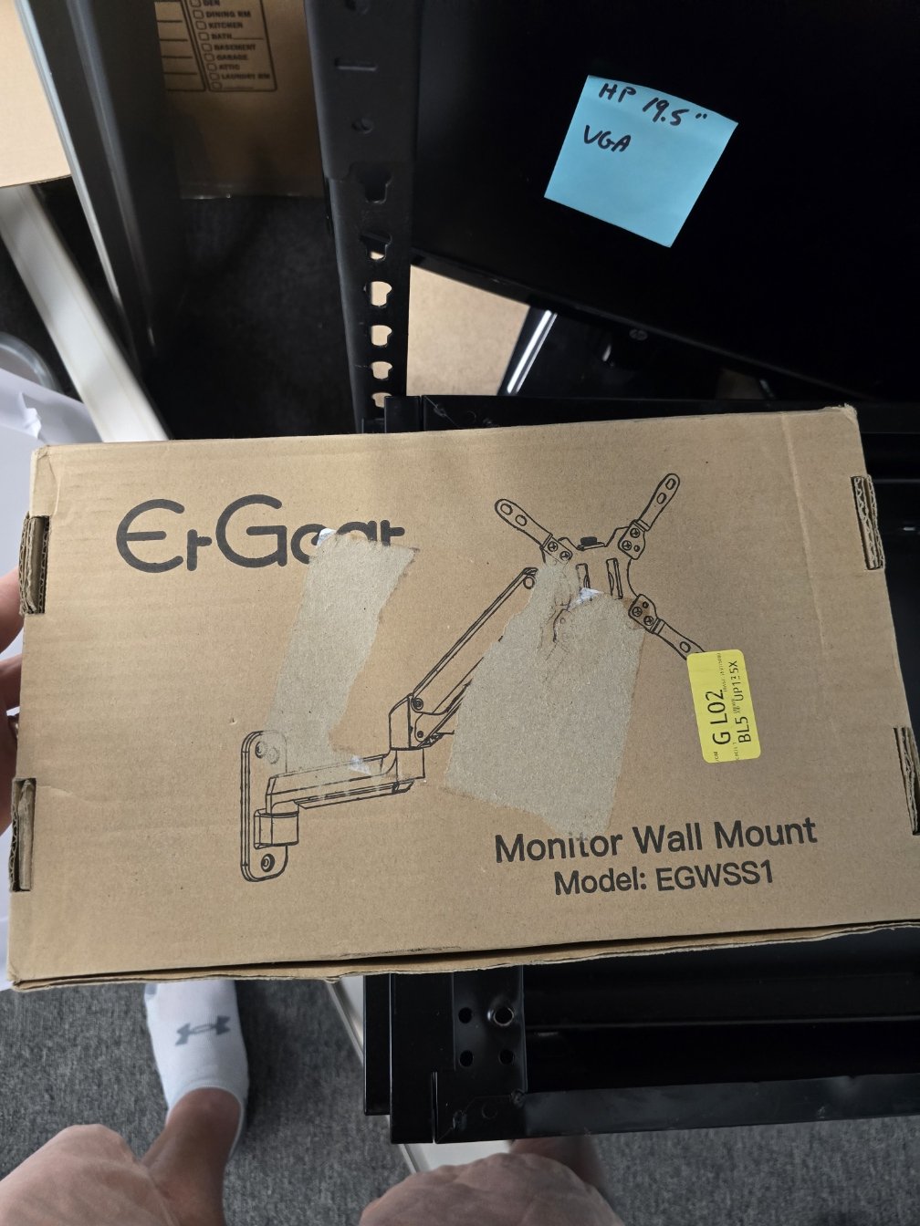 ErGear Monitor Wall Mount  New