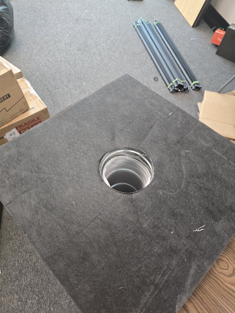 24" x 24" Portable AC Drop Ceiling Exhaust Vent Duct Kit